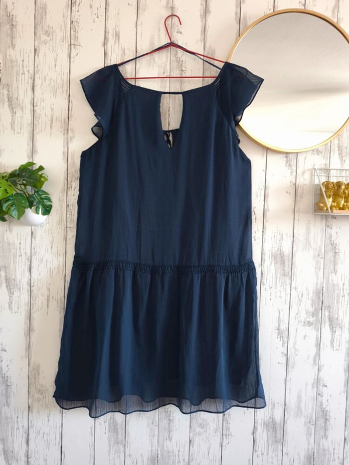 Robe bleu marine Etam femme 40 - photo numéro 2
