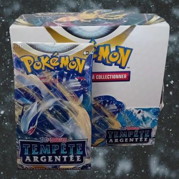 Lot de 6 boosters tempête argentée neuf et scellé