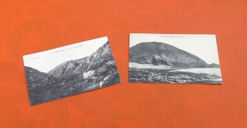 2 Cartes postales anciennes  Carolles (Manche)  La Vallée du Lude / Le Port du Sud