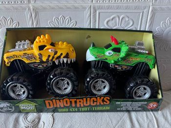 Lot De 2 Voitures 4x4 monster trucks