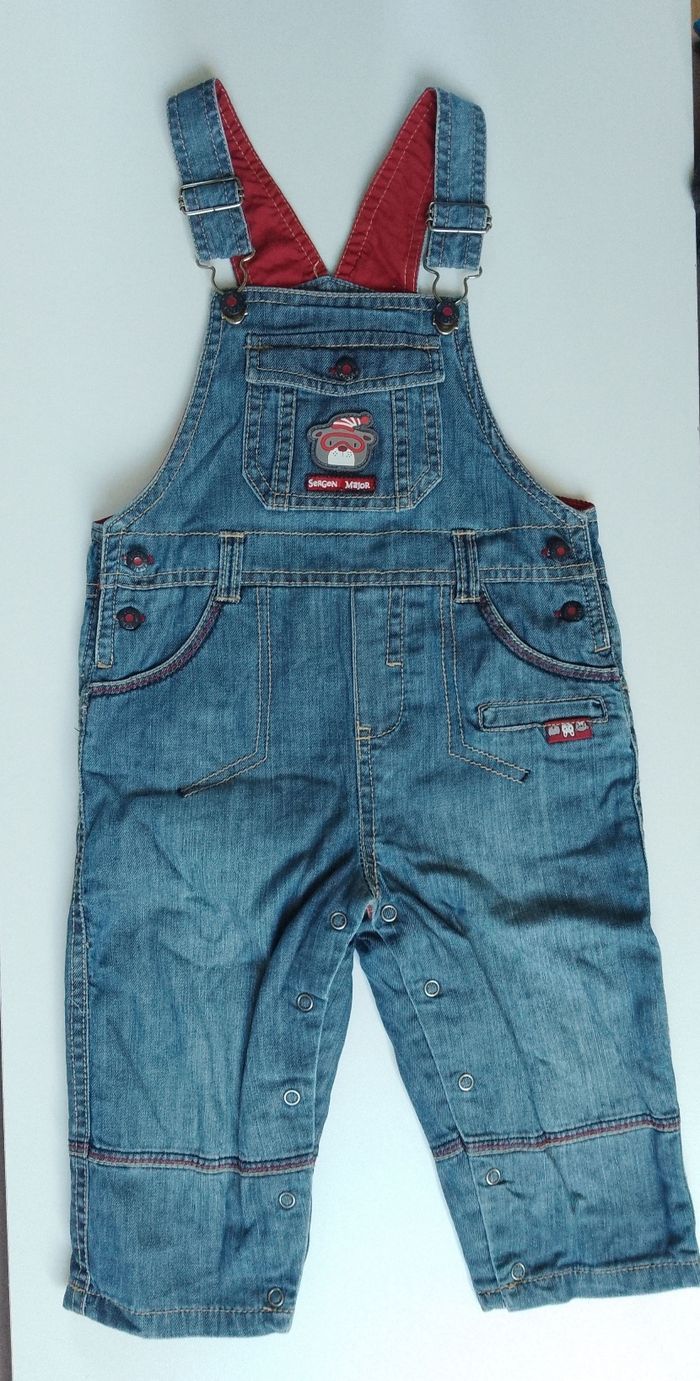 Salopette polaire garçon 18 mois Sergent Major