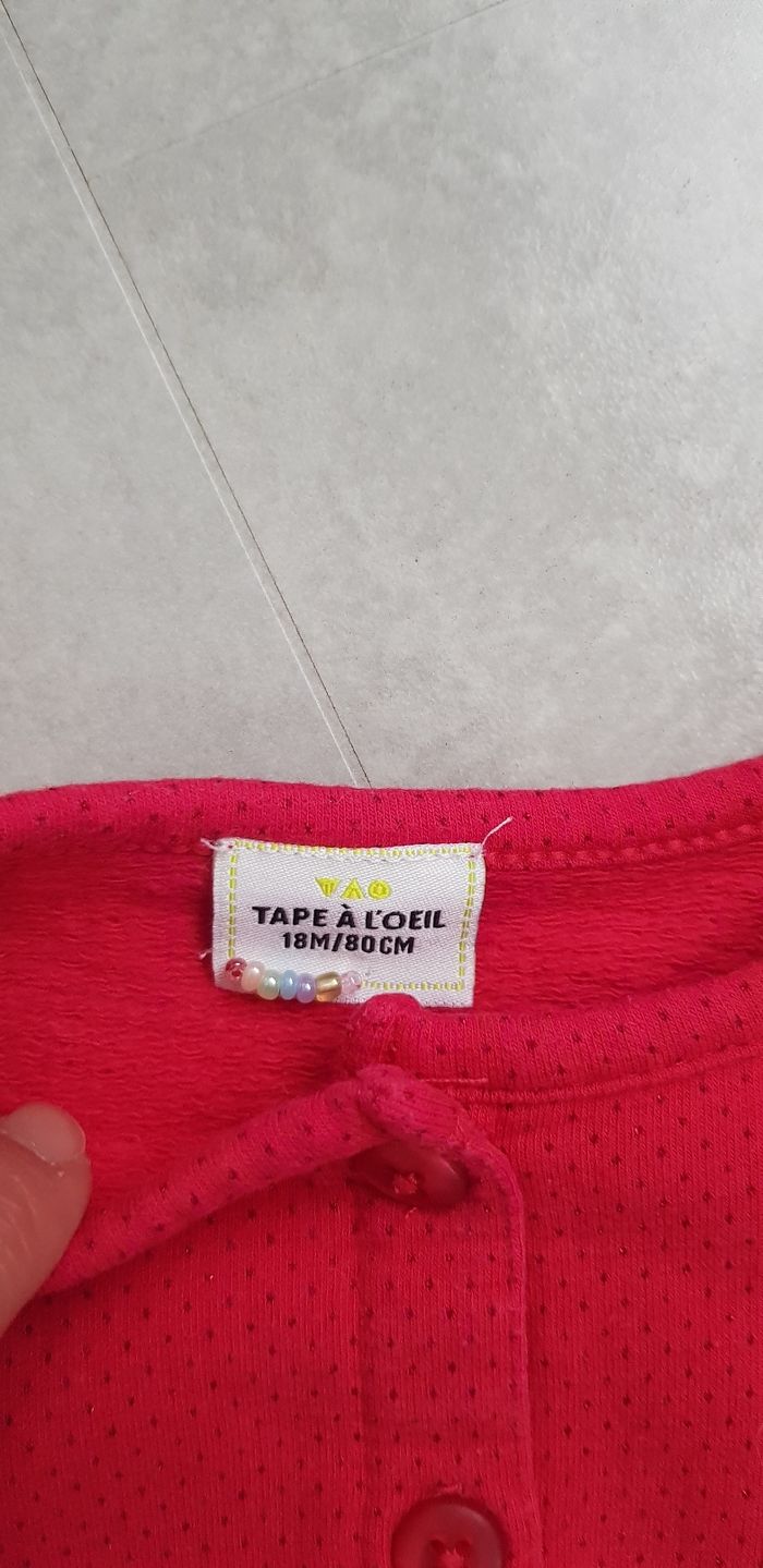 Combishort tape à l œil 18 mois - photo numéro 2