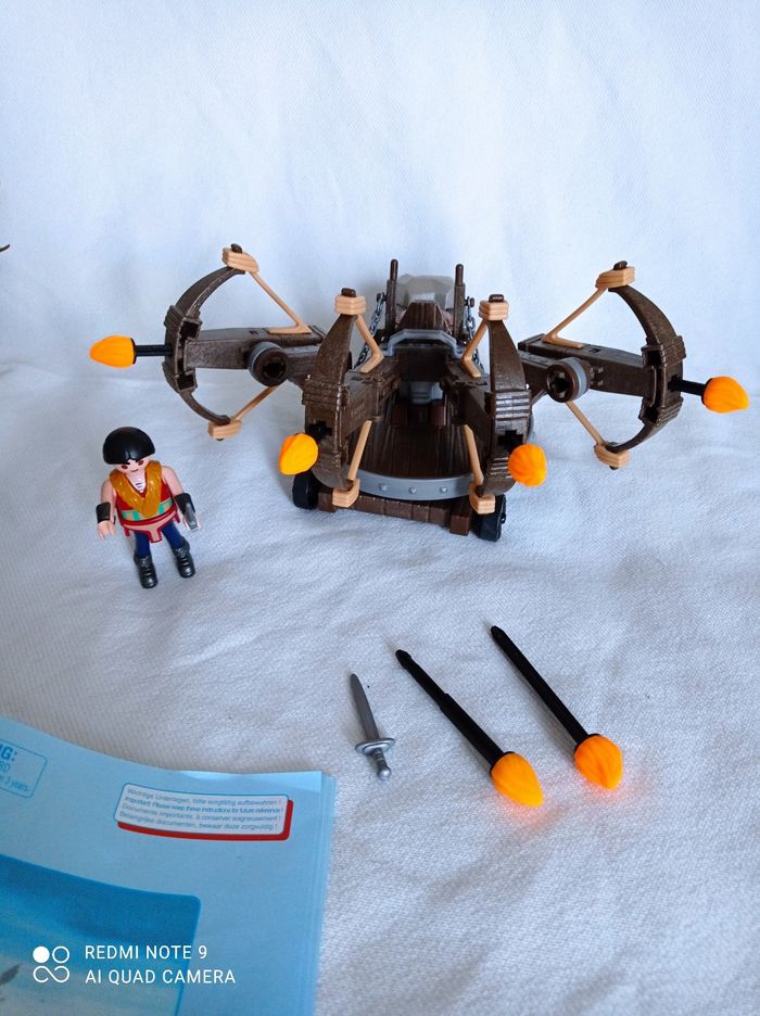 Dragons - Eret et Baliste à 4 Projectiles de Feu- playmobil 9249 - photo numéro 3