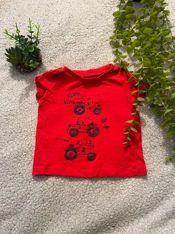 Très beau tee shirt à courte manche bébé garçon