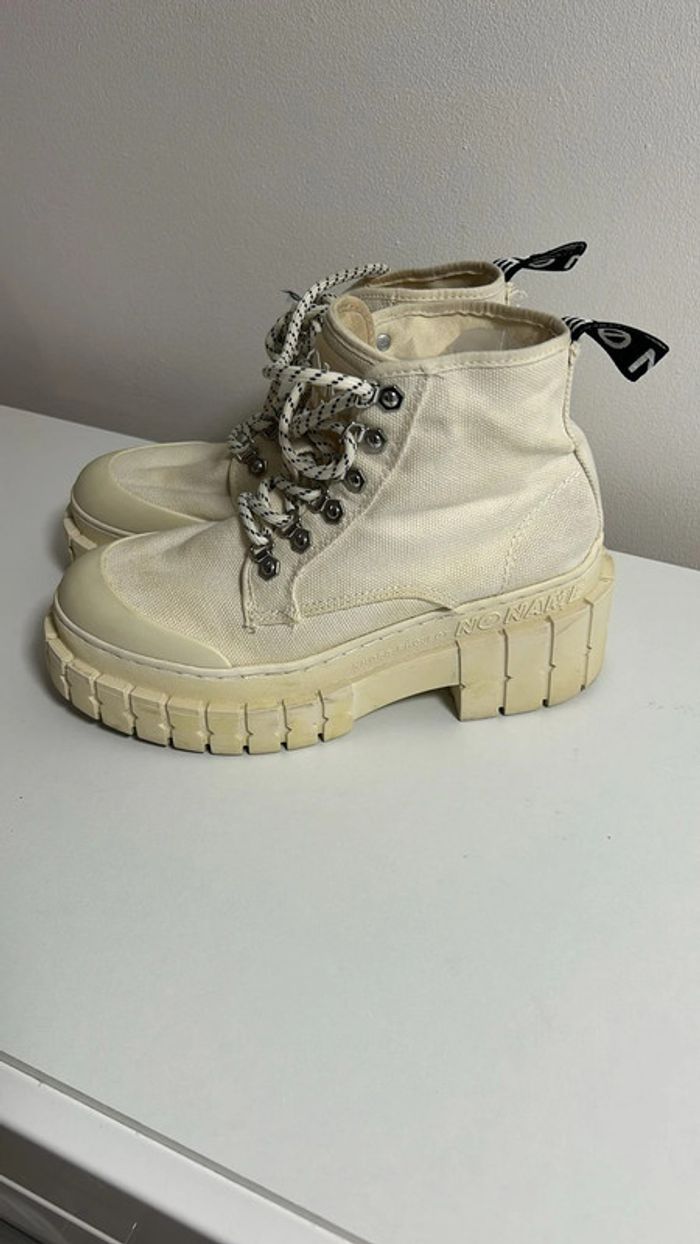 Bottines style armée No Name
