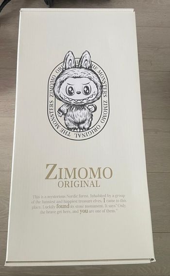 Zimomo marron taille XXL labubu