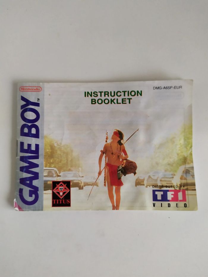 Un indien dans la ville Nintendo game boy + notice EUR - photo numéro 2