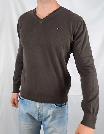 Pull léger col V Tommy Hilfiger M