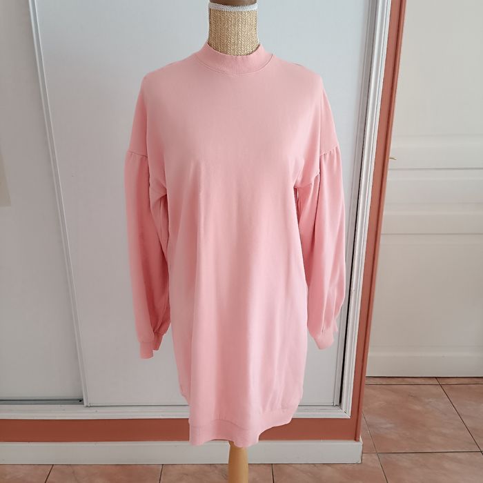 Pimkie sweat robe rose corail - photo numéro 2