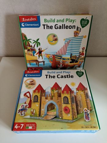 Lot 2 jeux de construction clementoni