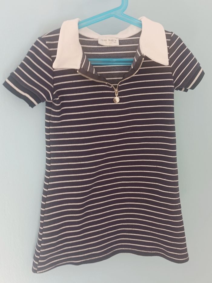 Robe  marinière 8 ans - photo numéro 2