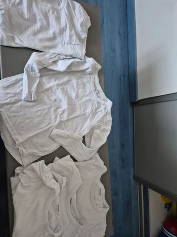 Lot de 5 maillots de coprs Vertbaudet 6 ans