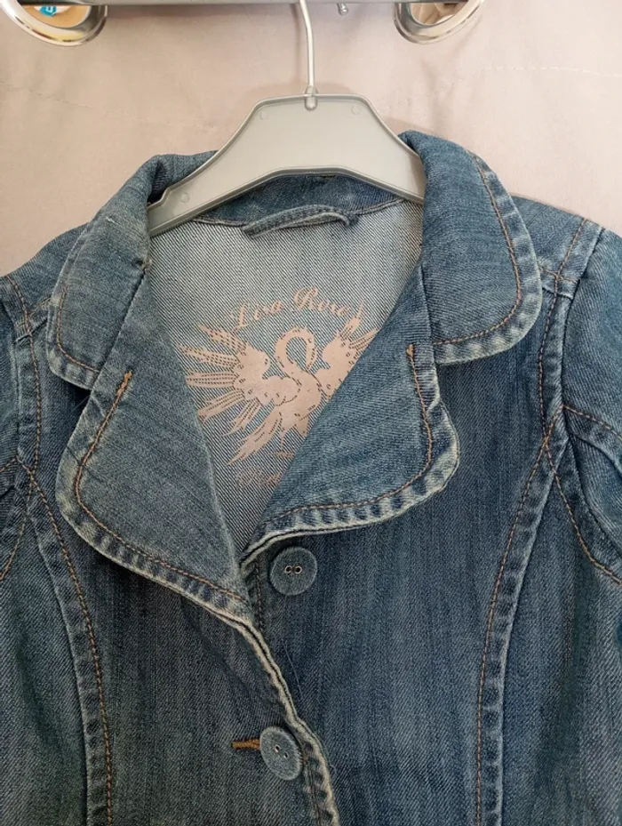 Veste en jean taille 5 ans - photo numéro 5