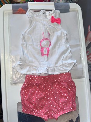 Ensemble Débardeur/short Kiabi 3 mois