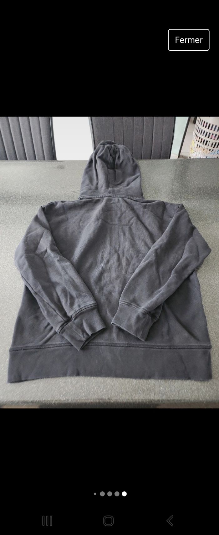 Sweat noir effet délavé Levi's - photo numéro 5