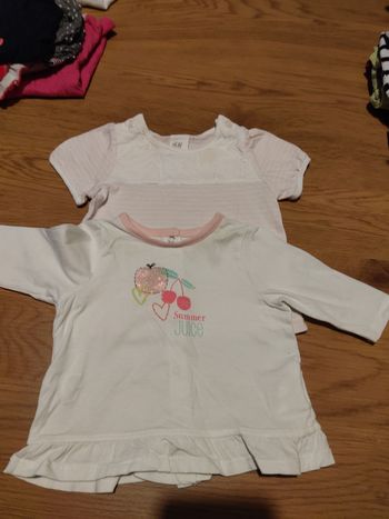 2 t-shirts fille