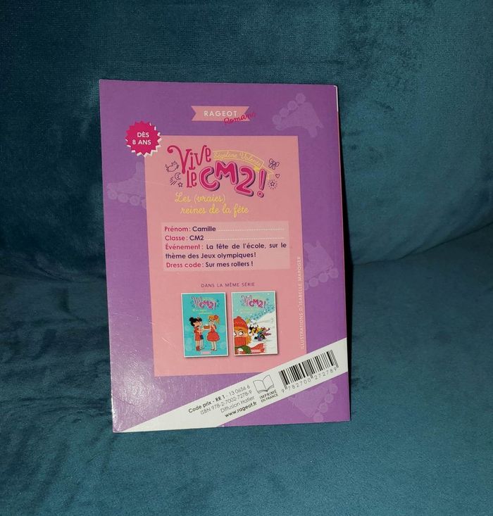 livre " vive le cm2 " les vraies reines de la fête - photo numéro 4