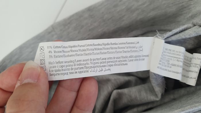 Legging court gris In Extenso en M - photo numéro 6