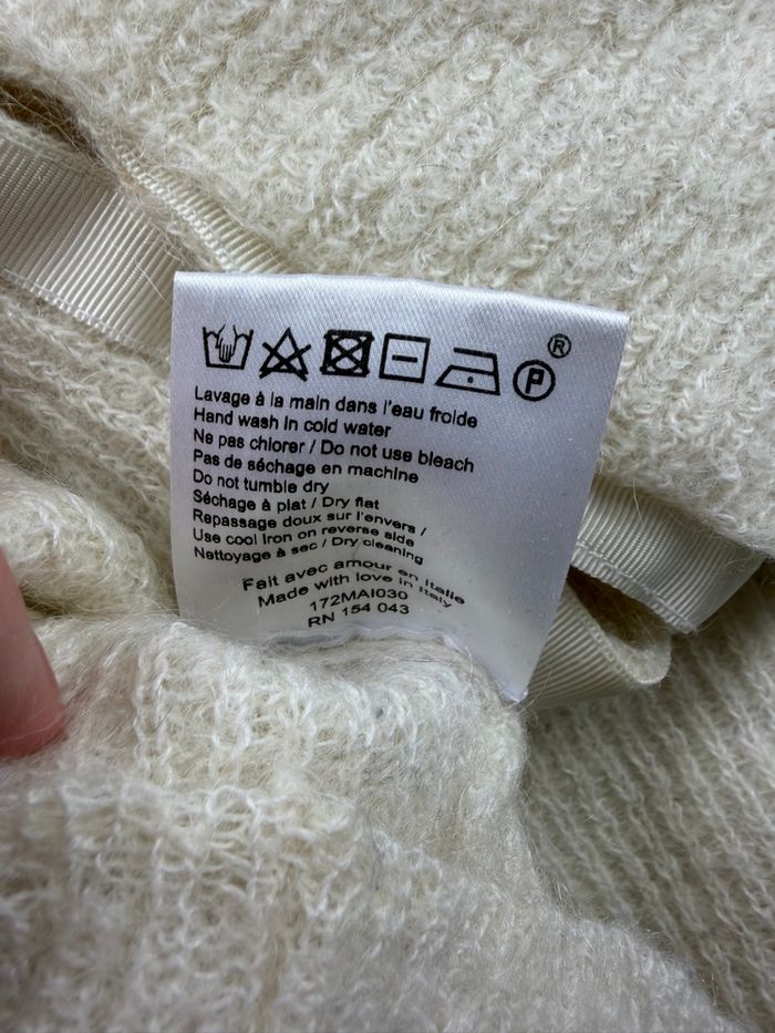 Gilet veste cardigans femme Barry sezane kid mohair apalga taille S - photo numéro 7