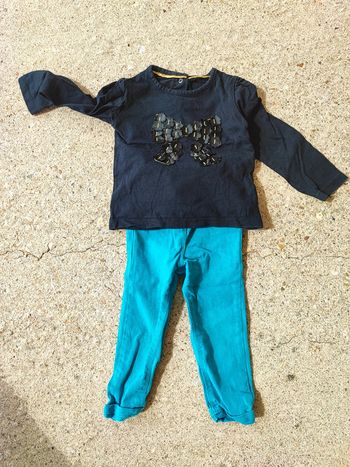 Ensemble fille 18 mois
