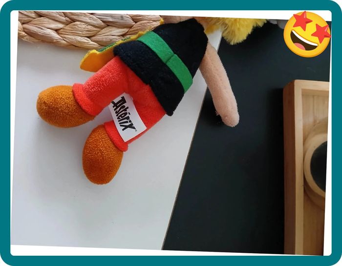 Péluche doudou Asterix Comme Neuf🌿🎁 - photo numéro 6