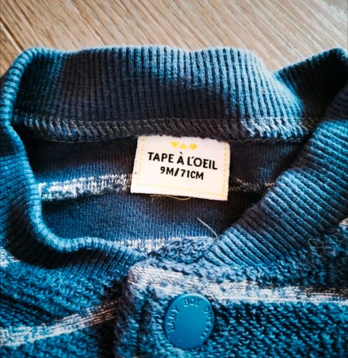 Gilet bébé garçon 9 mois comme NEUF - photo numéro 2