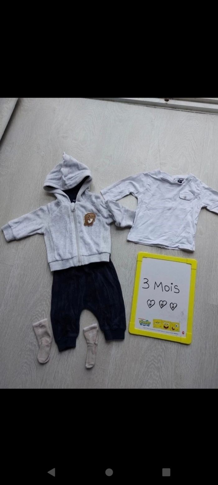 Lot de vêtements bébé garçon 3 mois - photo numéro 5