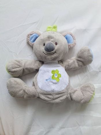 Doudou peluche koala Arthur et Lola Bebisol