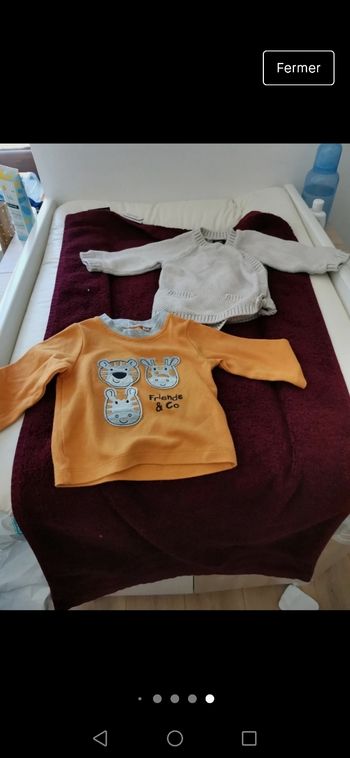 Lot vêtements de garçons 3 mois