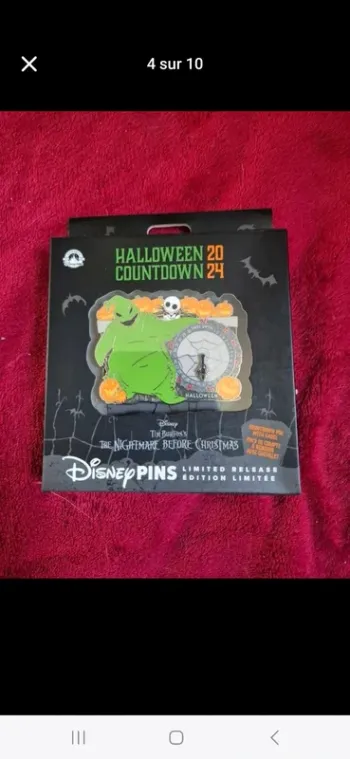 Pin's Jack Oogie Boogie