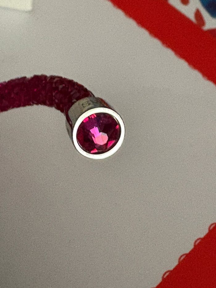 Bracelet Swarovski stardust rose fushia - photo numéro 7