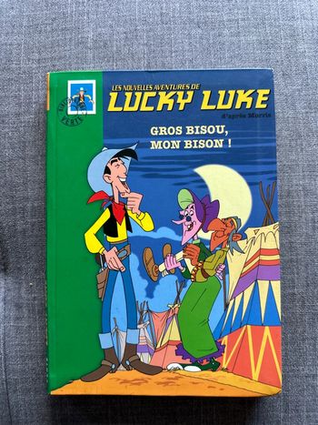 Lucky luke, gros bisous mon bison