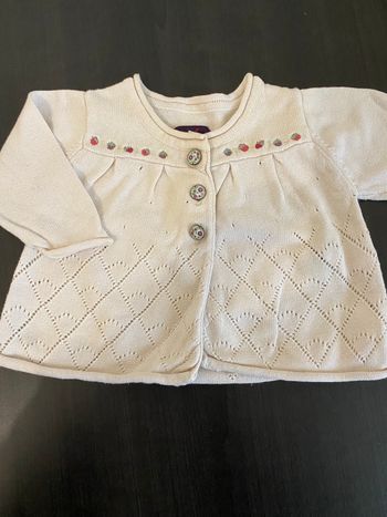 Gilet bébé fille