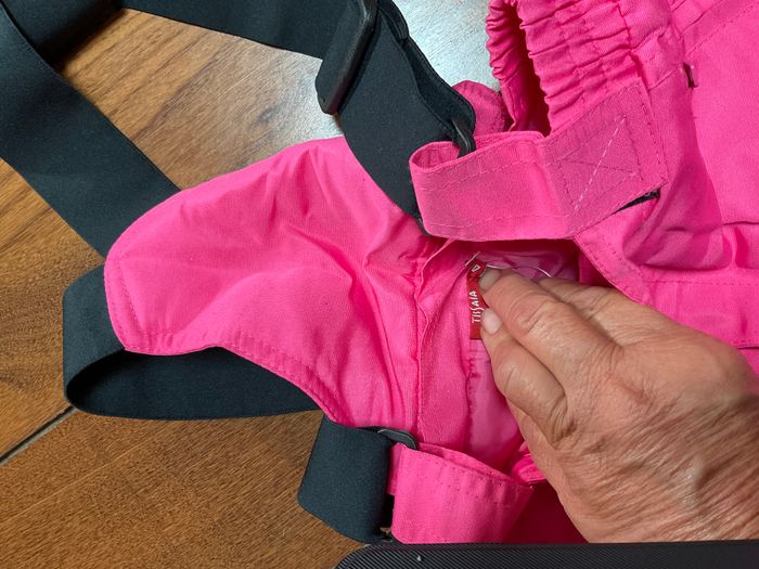 pantalon salopette ski rose neuf tissaia  4 ans - photo numéro 3