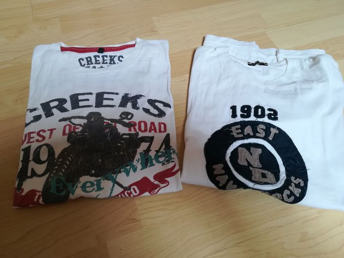 lot de 2 tee shirt 16 ans