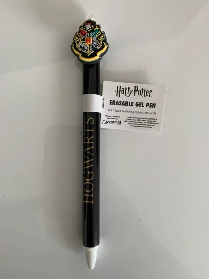 Stylo à gel effaçable Harry Potter Hogwarts