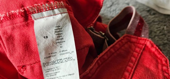 salopette catimini et tee shirt - photo numéro 6