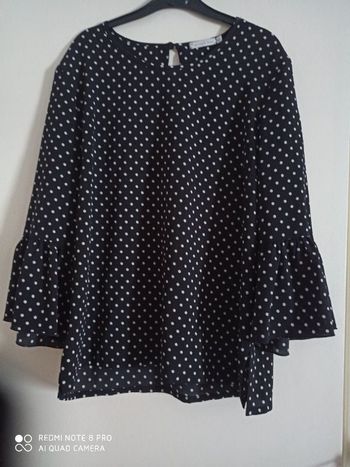 Blouse a pois