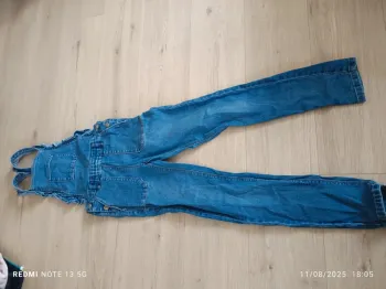 Magnifique salopette pantalon tape à l'oeil taille 12 ans