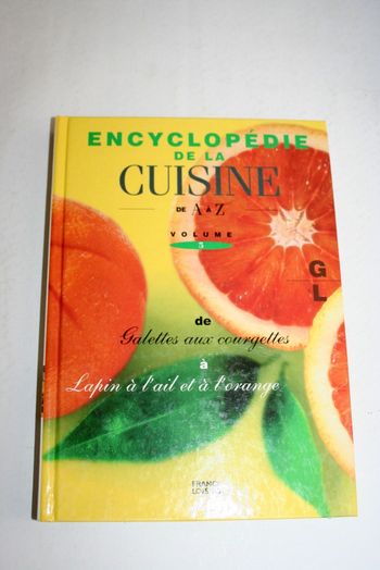 Encyclopédie de la cuisine Volume 5 de France Loisirs