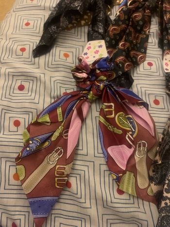 Lot de 8 chouchou foulards