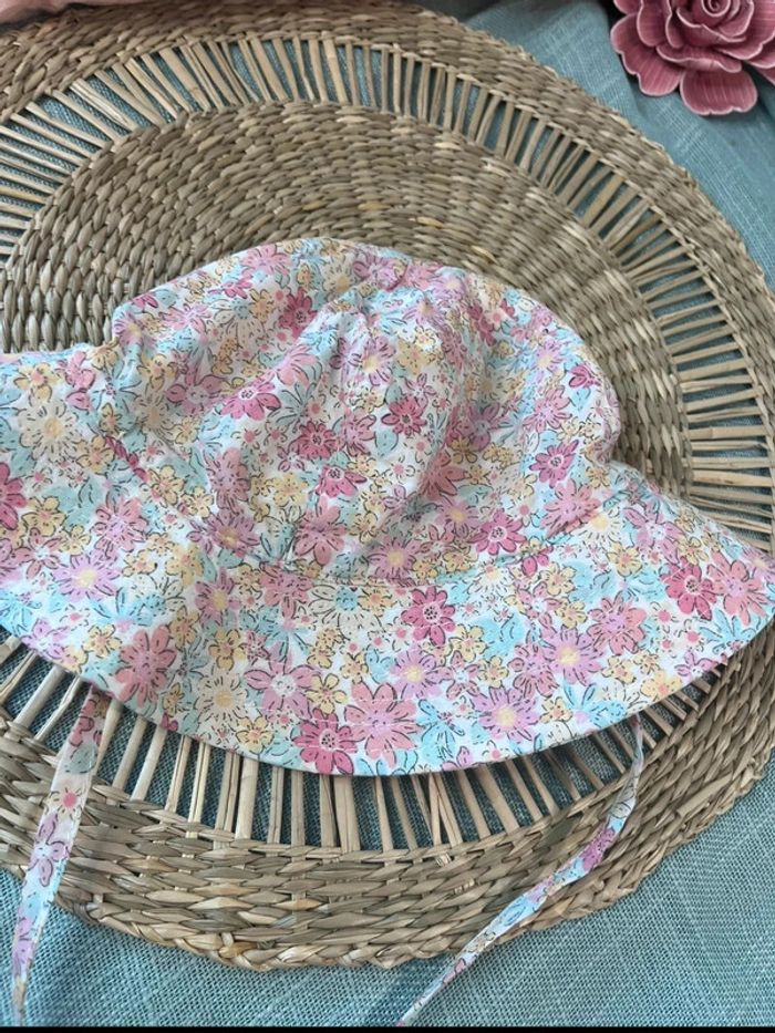 Chapeau liberty taille 6-12 mois 46-48 cm - photo numéro 2