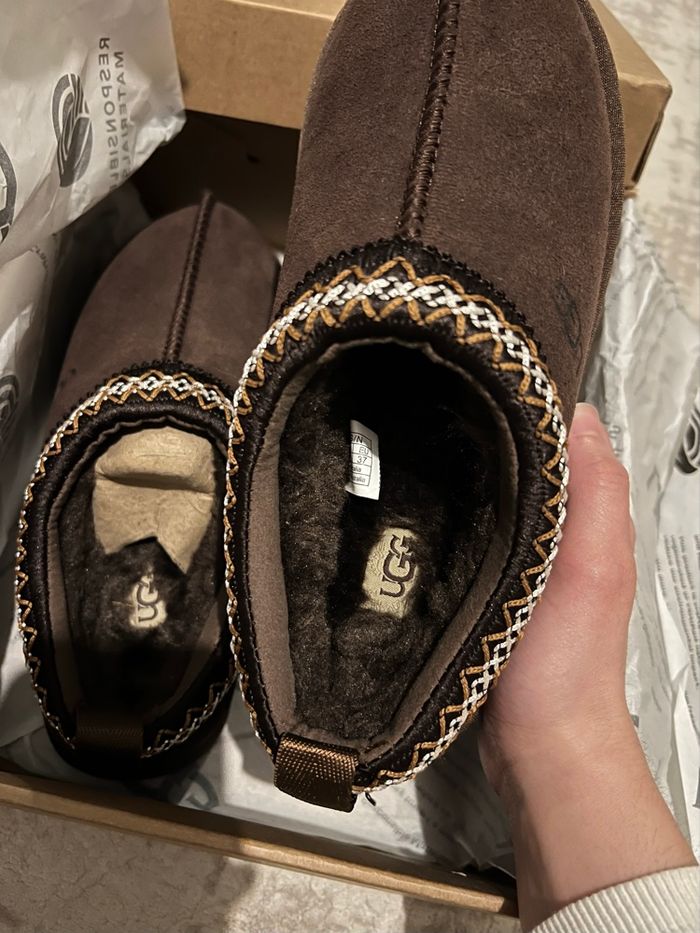 Ugg tazz marron chocolat - photo numéro 2