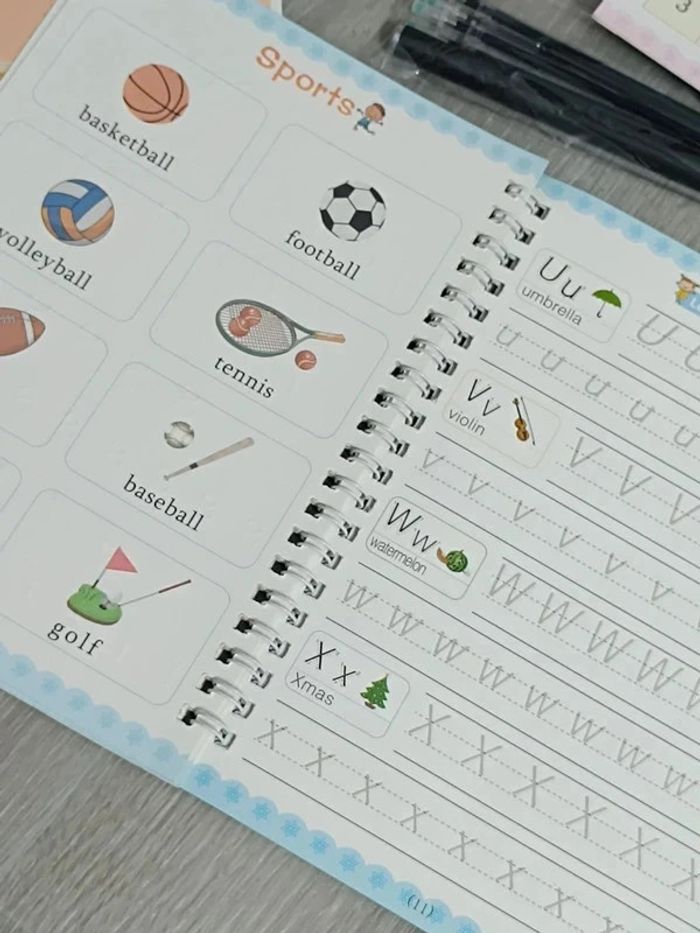 Lot de 4 cahiers d'écriture magique - photo numéro 20