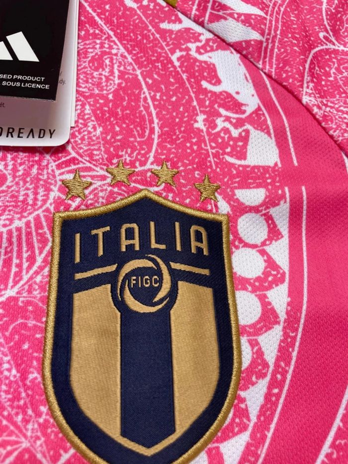 Maillot concept foot Italie rose édition Baroque taille M - photo numéro 6