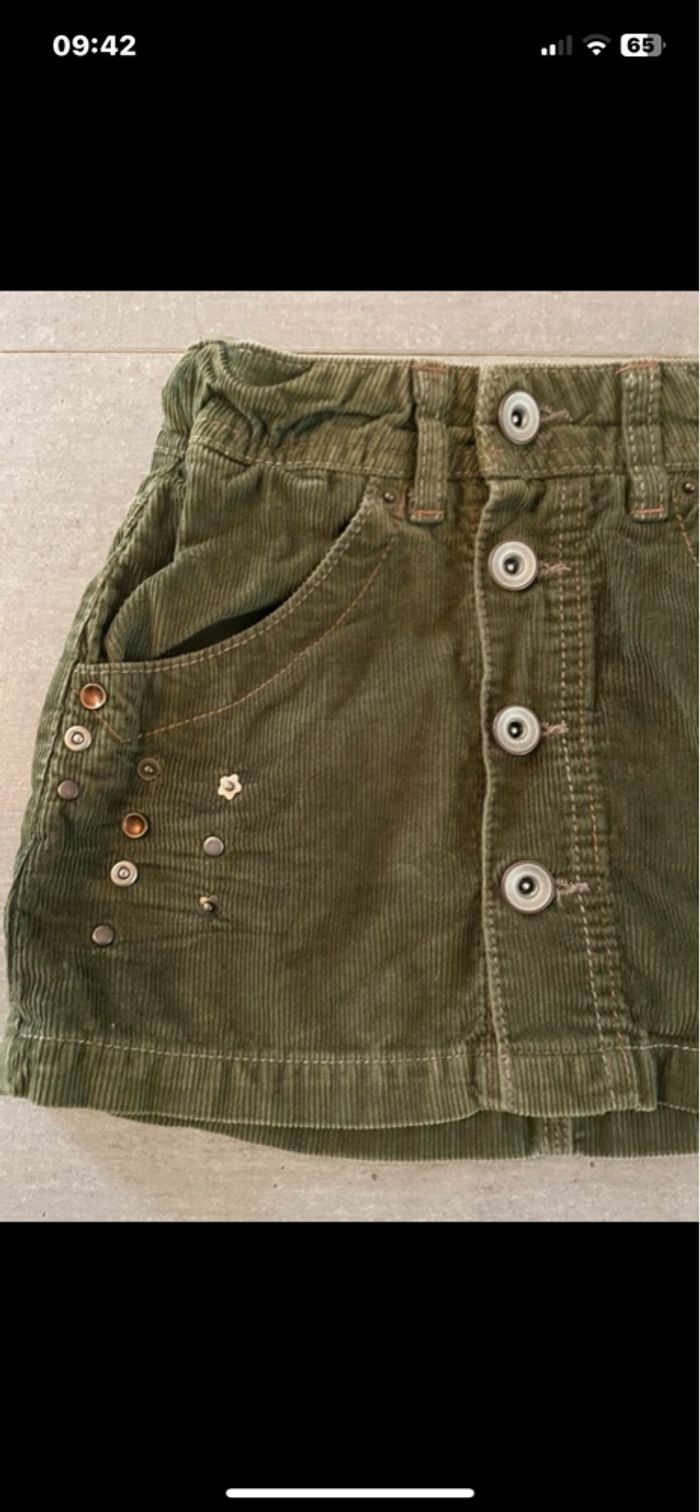 Jupe velours 5/6 ans - photo numéro 7