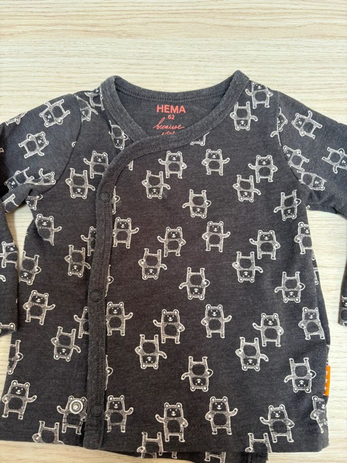 T-shirt brassière Hema taille 62cm - photo numéro 2