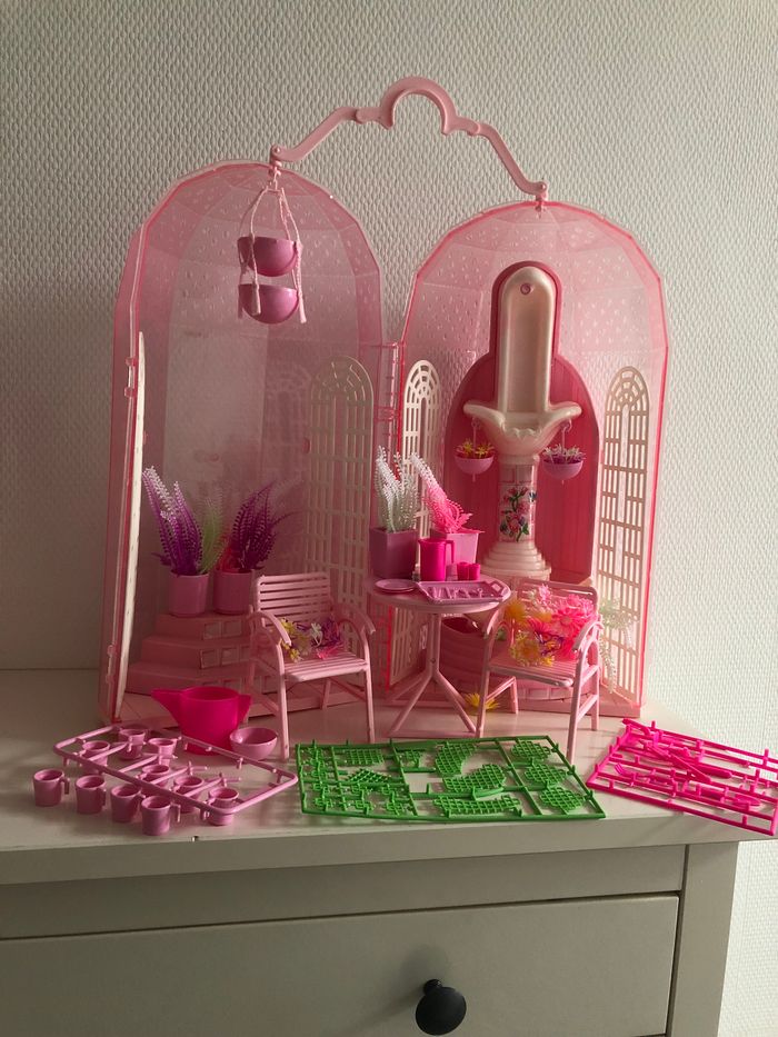 Coffret serre jardin d’hiver Barbie 1987 - photo numéro 10