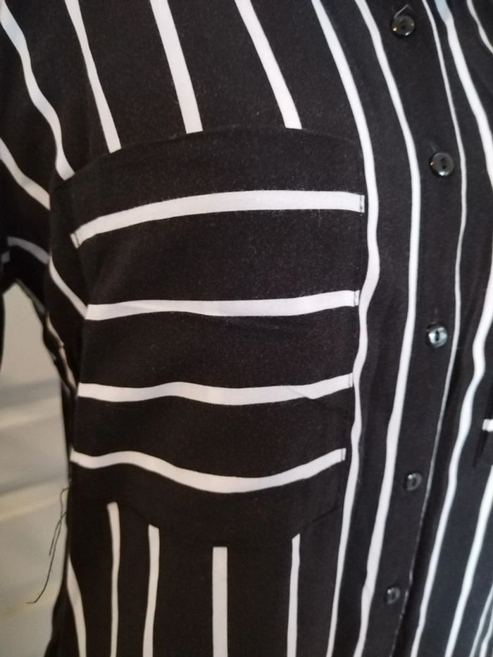 Chemise rayée Cache cache taille 34 - photo numéro 3