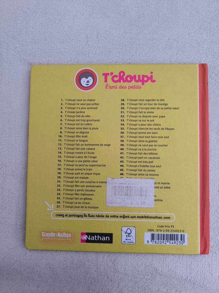 Livre T'choupi n°52 - photo numéro 3
